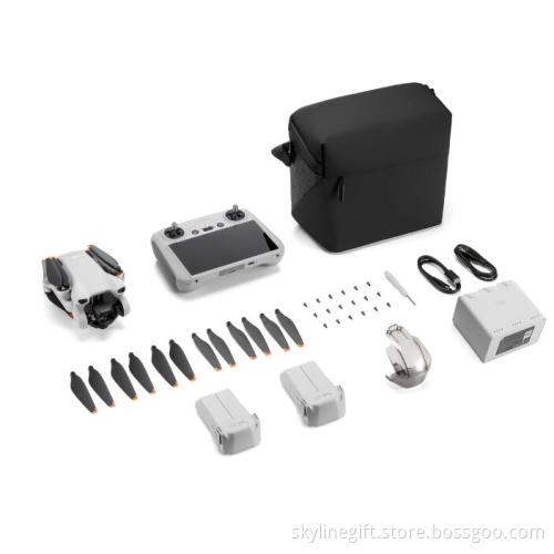 38 min flying time DJI Mini 3 Fly More Combo with DJI RC screen remote drone
